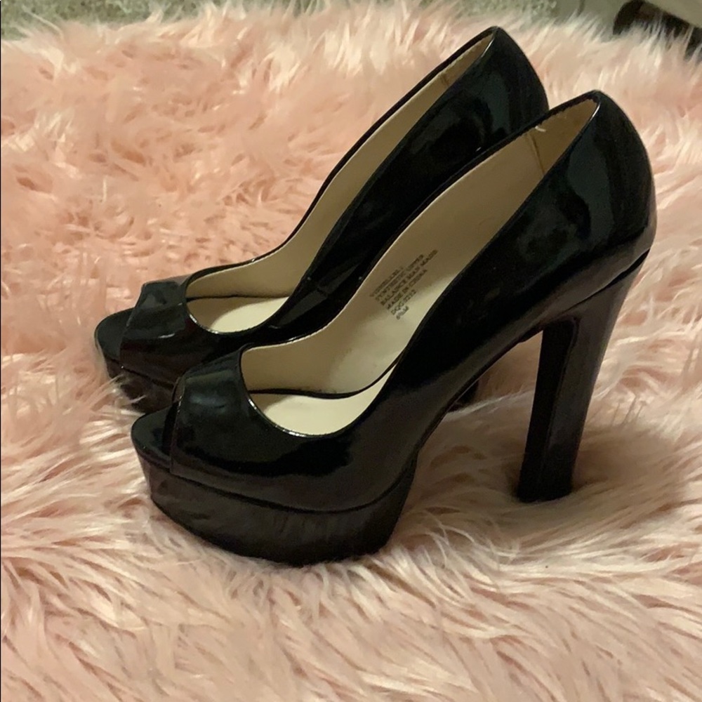 Nine West Peep Toe Pumps